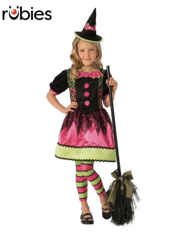 GIRLS BRIGHT WITCH COSTUME